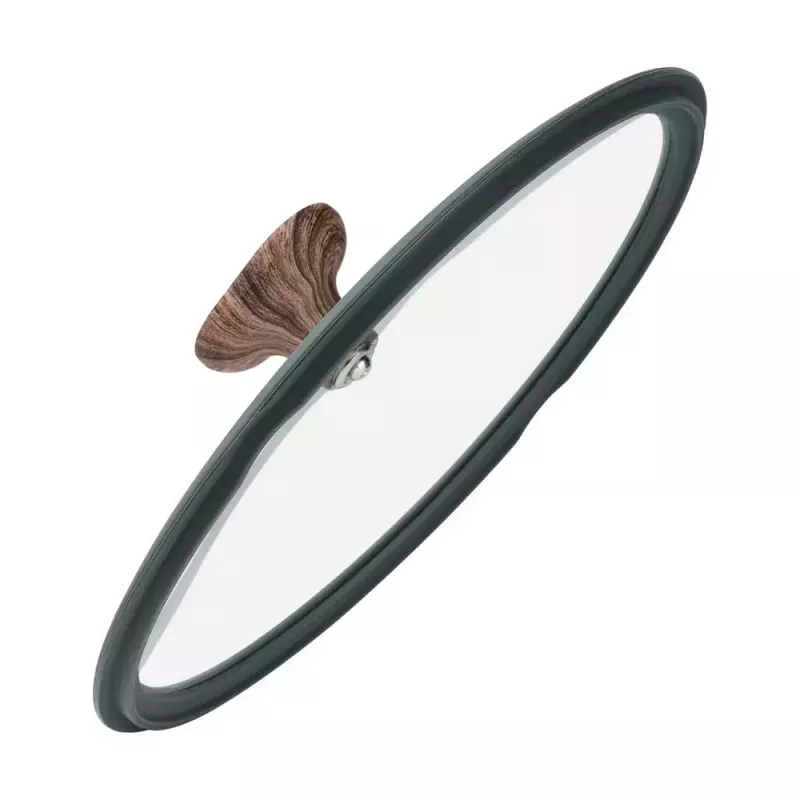 Casseruola Resto Kitchenware Ran 2,4 l, rotonda, nera, con legno