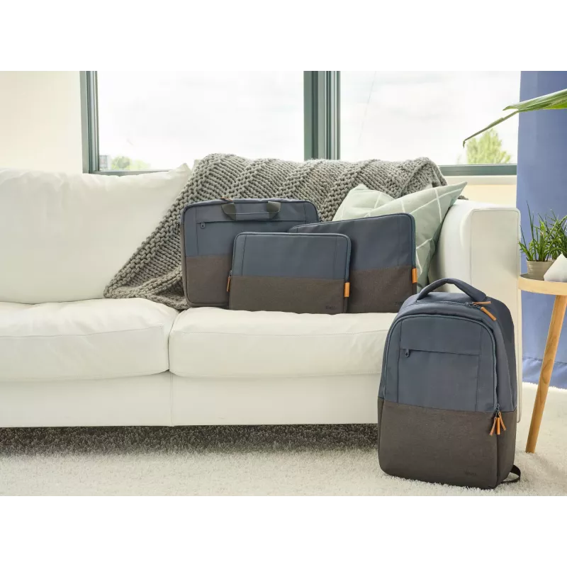 Borsa portadocumenti Trust Lisboa 40,6 cm 16 pollici blu 2 scomparti