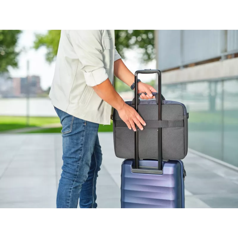 Borsa portadocumenti Trust Lisboa 40,6 cm 16 pollici blu 2 scomparti