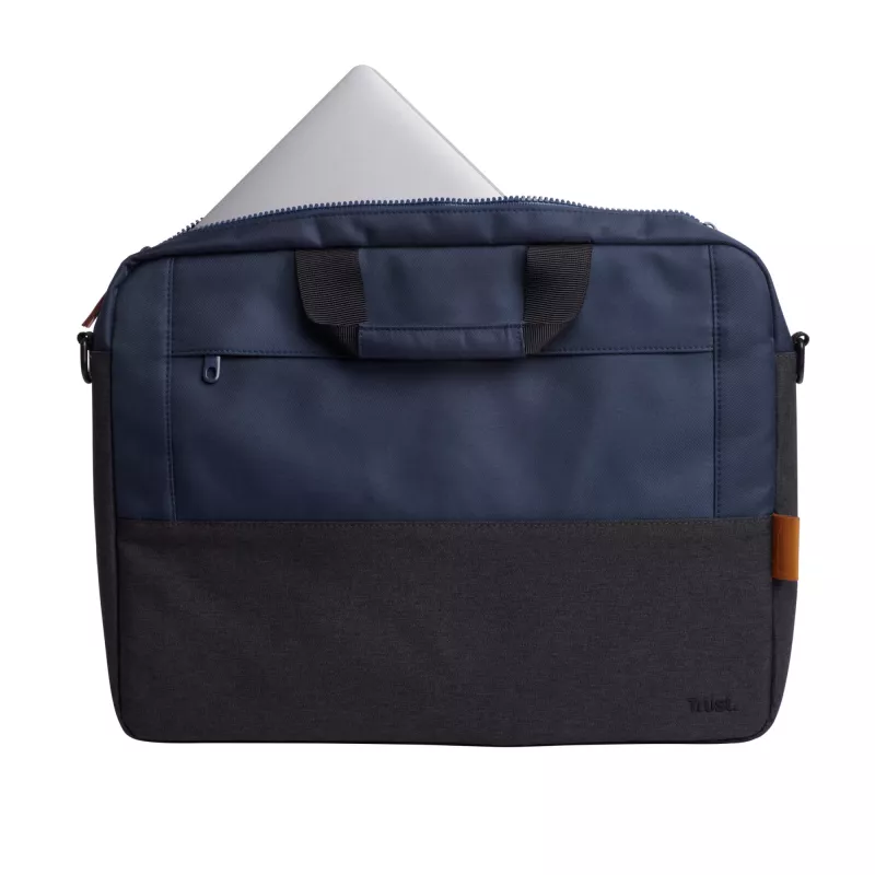 Borsa portadocumenti Trust Lisboa 40,6 cm 16 pollici blu 2 scomparti