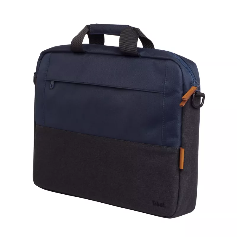 Borsa portadocumenti Trust Lisboa 40,6 cm 16 pollici blu 2 scomparti