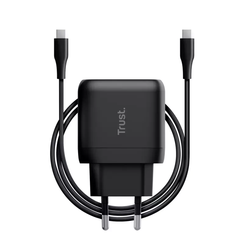 Caricabatterie AC Trust Maxo 45 W universale nero 100-240 V 20 V USB-C