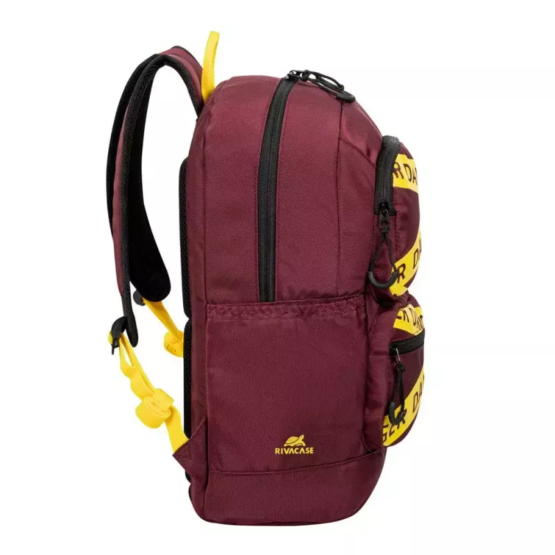 Rivacase 5421 Urban zaino per laptop 13,3 pollici (33,8 cm), 14 l, rosso bordeaux