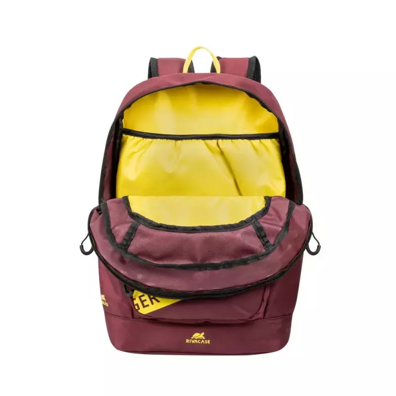 Rivacase 5421 Urban zaino per laptop 13,3 pollici (33,8 cm), 14 l, rosso bordeaux