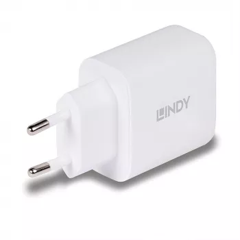 Lindy 73428 caricabatterie universale bianco AC ricarica rapida per interni