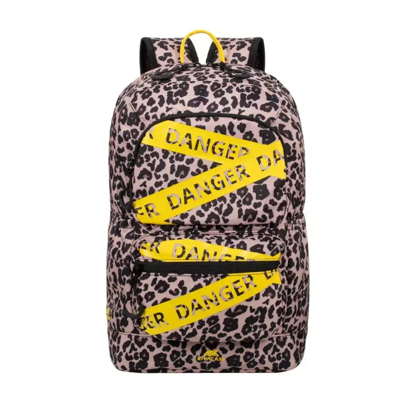 Rivacase 5421 Urban zaino per laptop 13,3 pollici (33,8 cm), 14 l, leopardato