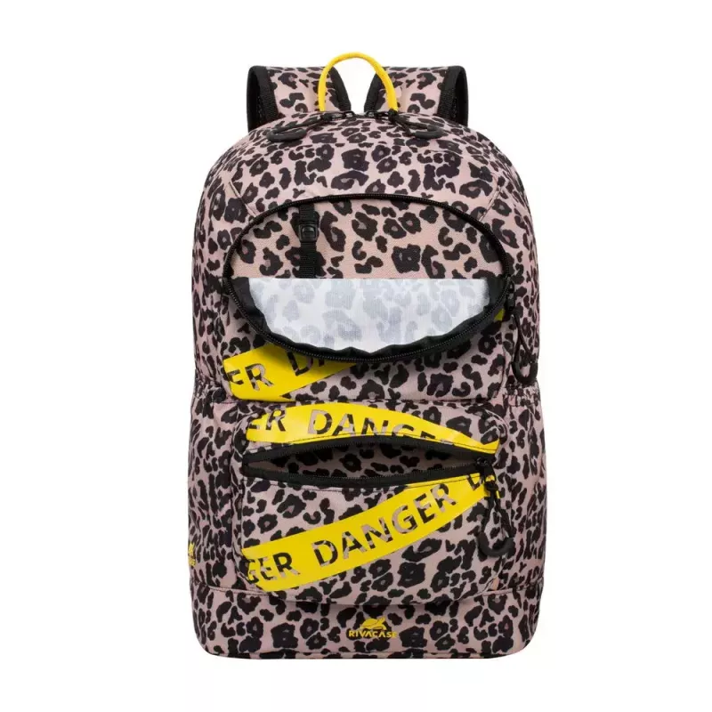 Rivacase 5421 Urban zaino per laptop 13,3 pollici (33,8 cm), 14 l, leopardato