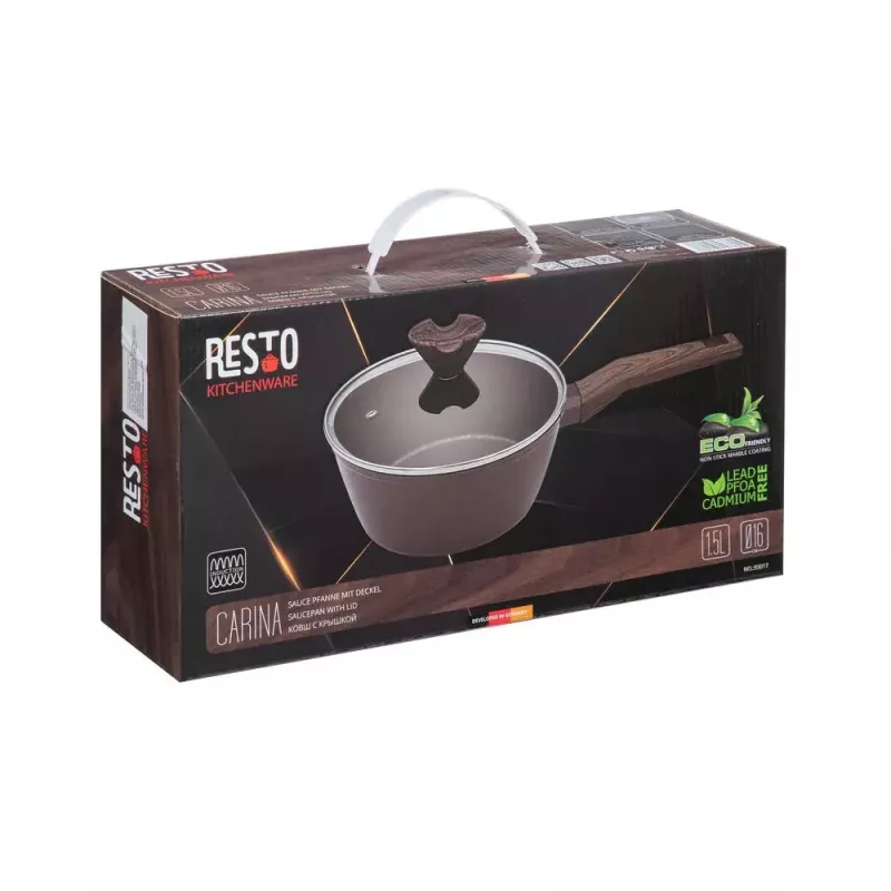 Pentola Resto Kitchenware 93017 1,5 L rotonda marrone scuro