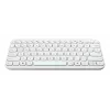 ASUS Marshmallow KW100 Tastiera wireless, bianco iridescente