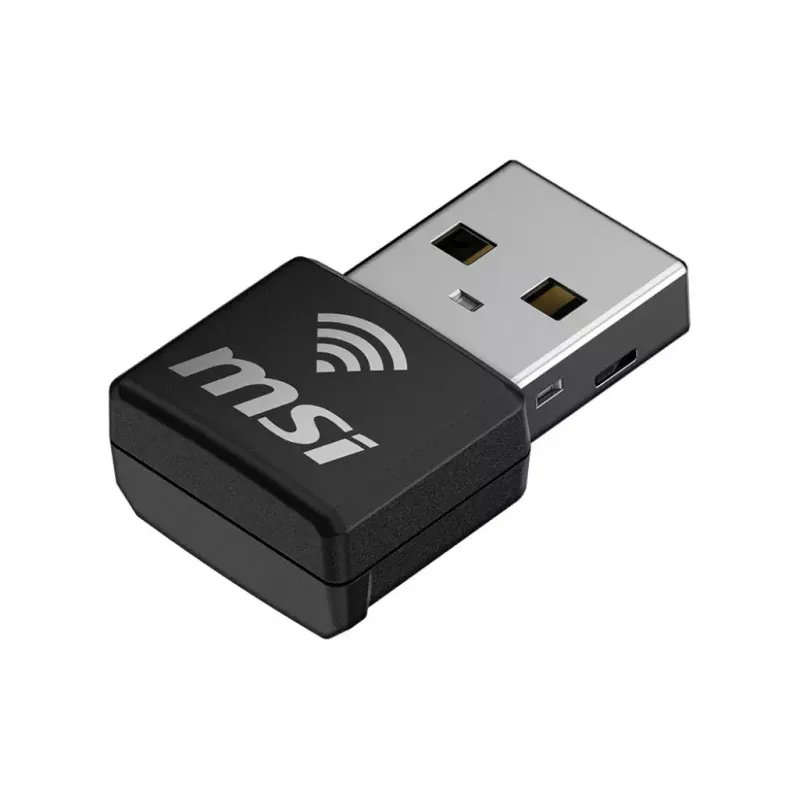 Adattatore USB MSI AX1800 Nano WiFi USB 2.0 nero