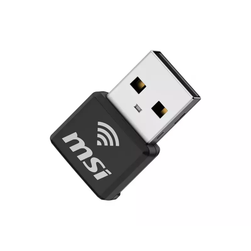 Adattatore USB MSI AX1800 Nano WiFi USB 2.0 nero