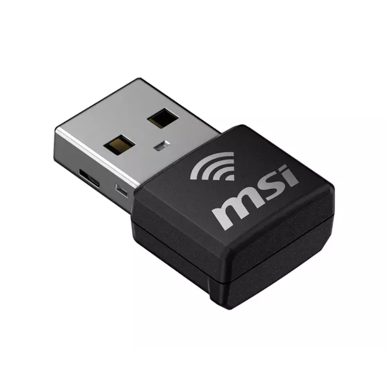 Adattatore USB MSI AX1800 Nano WiFi USB 2.0 nero
