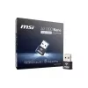 Adattatore USB MSI AX1800 Nano WiFi USB 2.0 nero