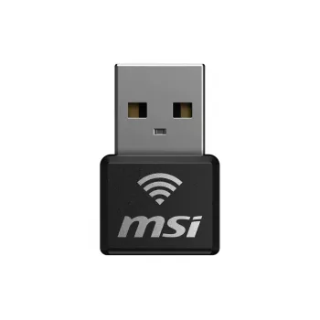 Adattatore USB MSI AX1800 Nano WiFi USB 2.0 nero