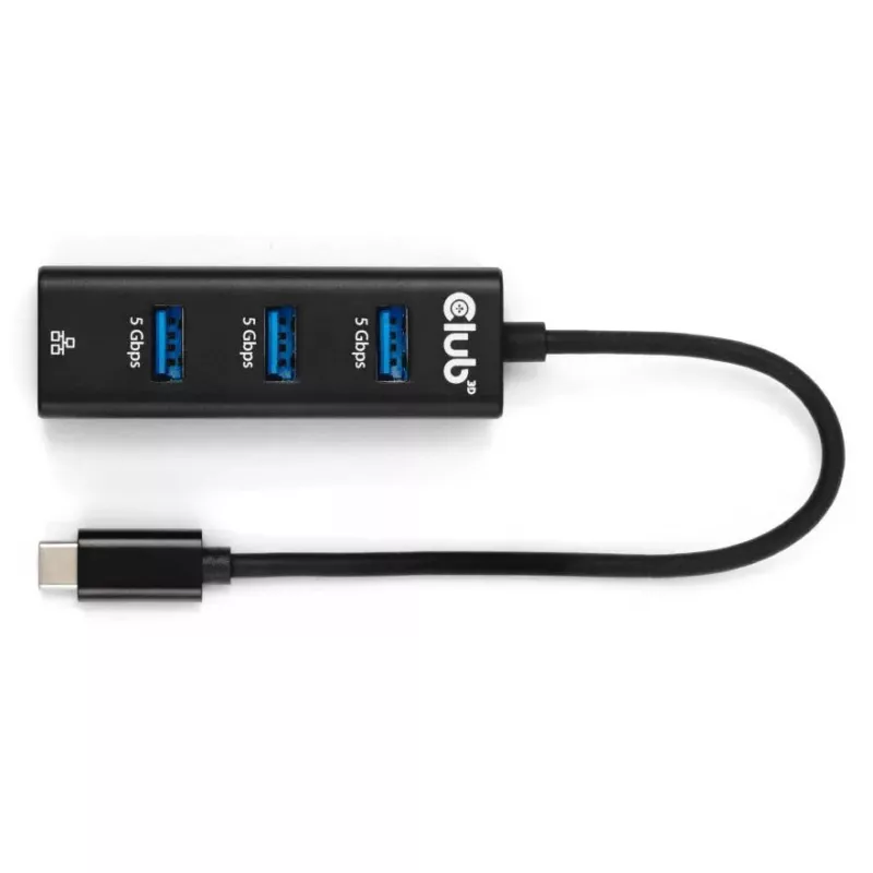 CLUB3D CSV-1549 hub interfacce USB Type-C 5000 Mbit/s nero