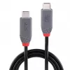 Cavo Lindy 0,8 m USB 4 240 W Type-C, Anthra Line