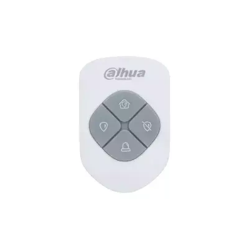 Telecomando DAHUA ARA24-W2-868 – telecomando di sicurezza RF wireless, 4 pulsanti, portata fino a 500 m