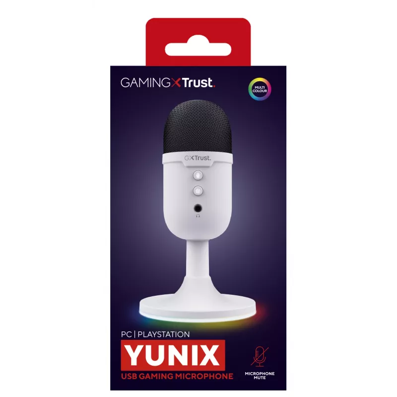 Microfono da tavolo Trust GXT 234P Yunix bianco