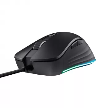 Mouse gaming Trust GXT924 YBAR+ destrorso USB Type-A ottico 25600 DPI