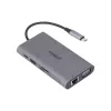 Dahua Technology Docking station 9-in-1 USB 3.1 Type-C a USB 3.0 + HDMI + RJ45 + VGA + SD/TF + PD