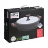 Resto Kitchenware 93906 pentola multiuso, alluminio nero, 4,1 l, 28 cm