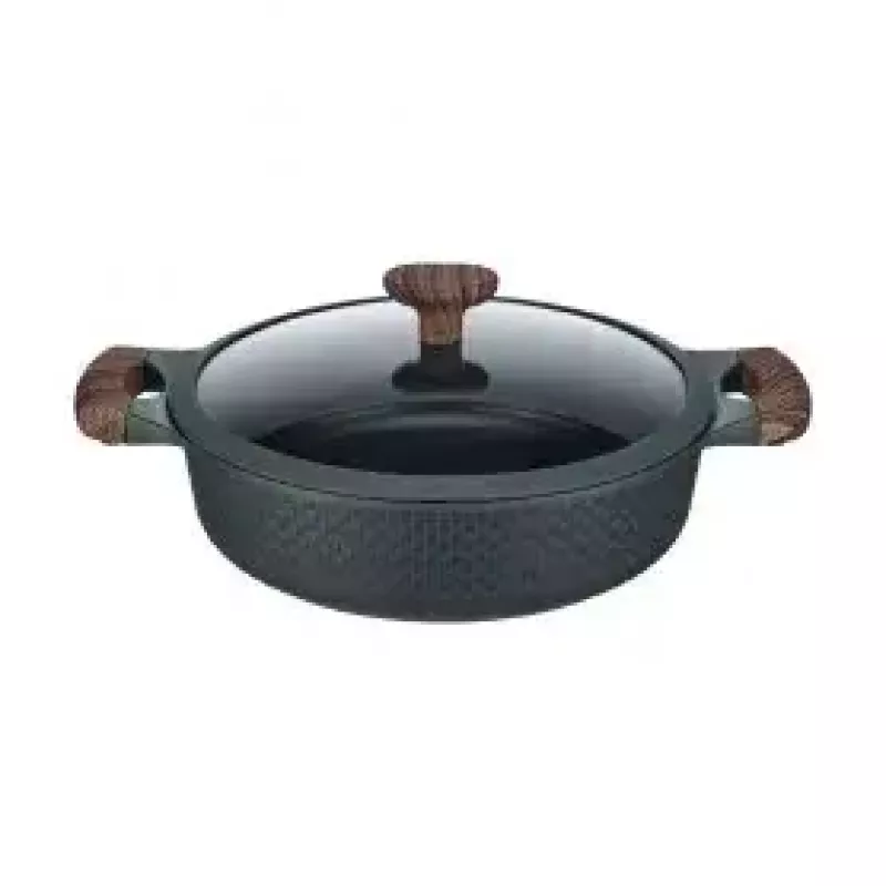 Resto Kitchenware 93906 pentola multiuso, alluminio nero, 4,1 l, 28 cm