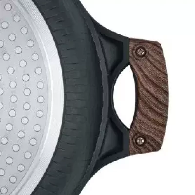 Resto Kitchenware 93906 pentola multiuso, alluminio nero, 4,1 l, 28 cm