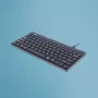 Tastiera ergonomica R-Go Tools R-Go Compact Break, tastiera compatta con software per pause, QWERTY (US), con filo, nero