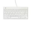 Tastiera ergonomica R-Go Tools R-Go Compact Break, tastiera compatta con software per pause, QWERTY (US), con filo, bianco