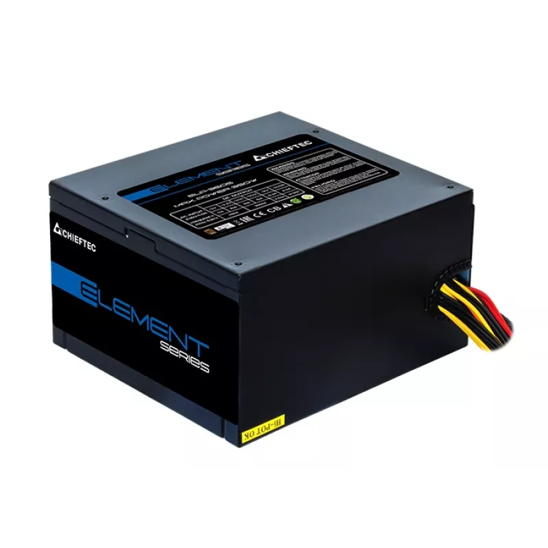 Alimentatore Chieftec ELP-600S 600 W 20+4 pin ATX PS/2 nero