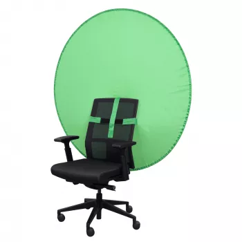 Luce ad anello LED Trust Maku+ nero/verde 24881