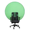Luce ad anello LED Trust Maku+ nero/verde 24881