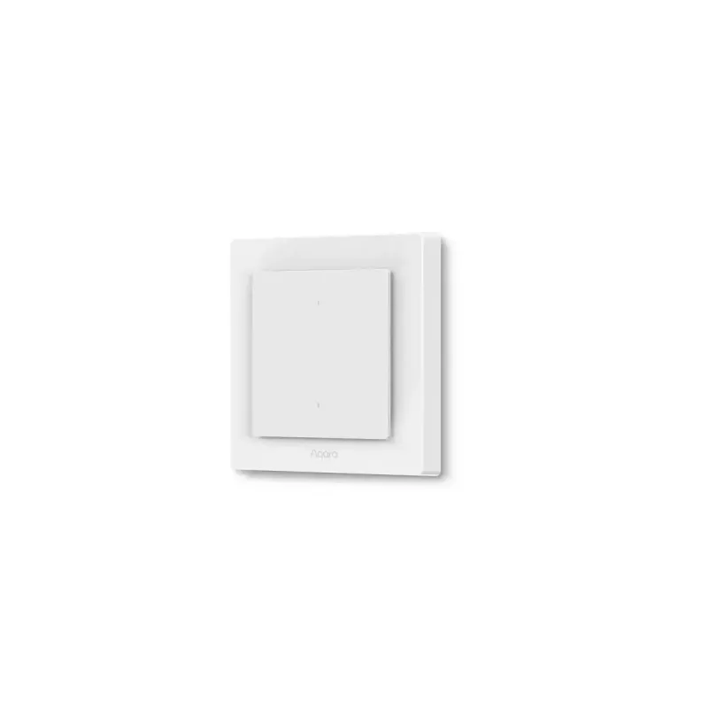 AQARA Light Switch H2 EU (2 tasti, 1 canale) (WS-K07D) – interruttore a parete Zigbee e Thread con relè