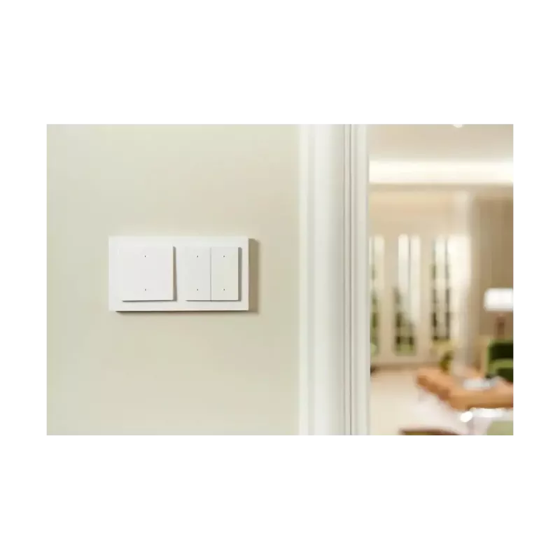 AQARA Light Switch H2 EU (2 tasti, 1 canale) (WS-K07D) – interruttore a parete Zigbee e Thread con relè