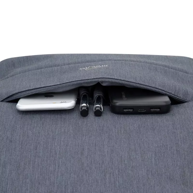 Rivacase 7562 custodia antifurto per laptop, 15,6 pollici (39,6 cm), grigia scura