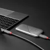 Lindy 1,5 m cavo USB 4 240 W Type-C, Anthra Line