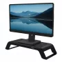 Fellowes supporto per monitor con 3 regolazioni in altezza - rialzo per monitor Hana LT - supporto ergonomico regolabile per computer - Peso max 22,6 kg - nero