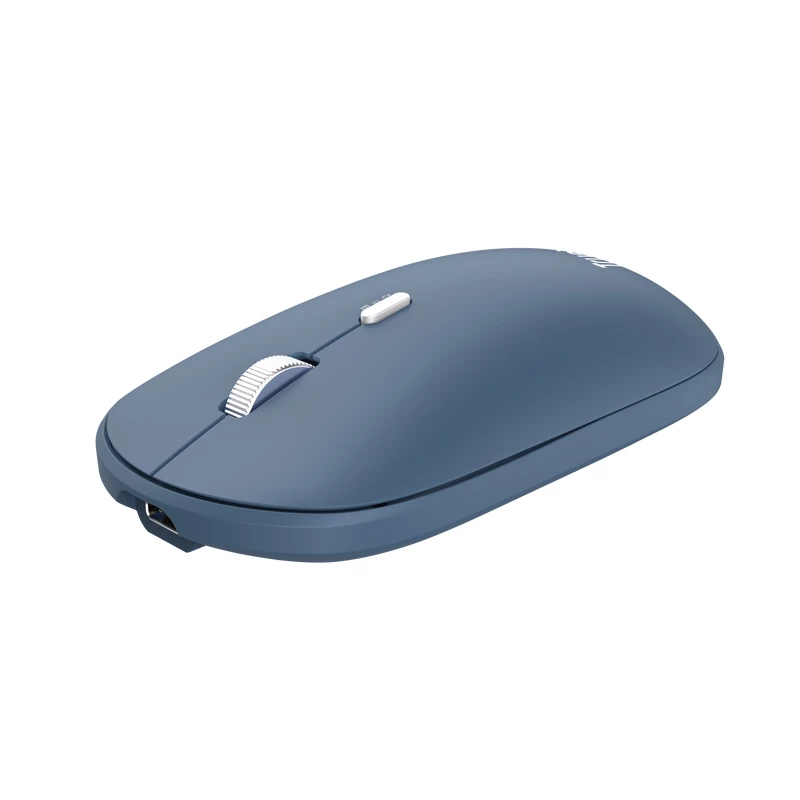 Trust Lyra tastiera mouse inclusi ufficio RF Wireless + Bluetooth QWERTY US-inglese blu