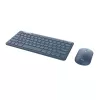 Trust Lyra tastiera mouse inclusi ufficio RF Wireless + Bluetooth QWERTY US-inglese blu