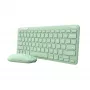 Trust Lyra 24942 set tastiera e mouse wireless, verde
