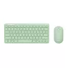 Trust Lyra 24942 set tastiera e mouse wireless, verde