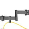 Neomounts FL40-450BL11 supporto per montaggio su palo TV 17-32 pollici - diam. 28-60 mm - Full-Motion