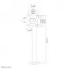 Neomounts NS-DPOS100 nero supporto per monitor 10-32 pollici - montaggio passante