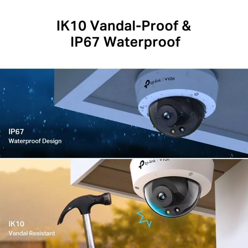 TP-Link VIGI C230 telecamera di sorveglianza IP dome interno e esterno 2304 x 1296 Pixel montaggio a soffitto