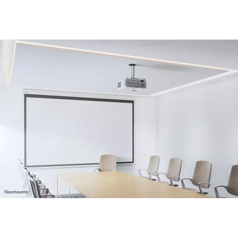Supporto a soffitto per proiettore Neomounts BEAMER-C80 – h 13–20 cm – completamente orientabile