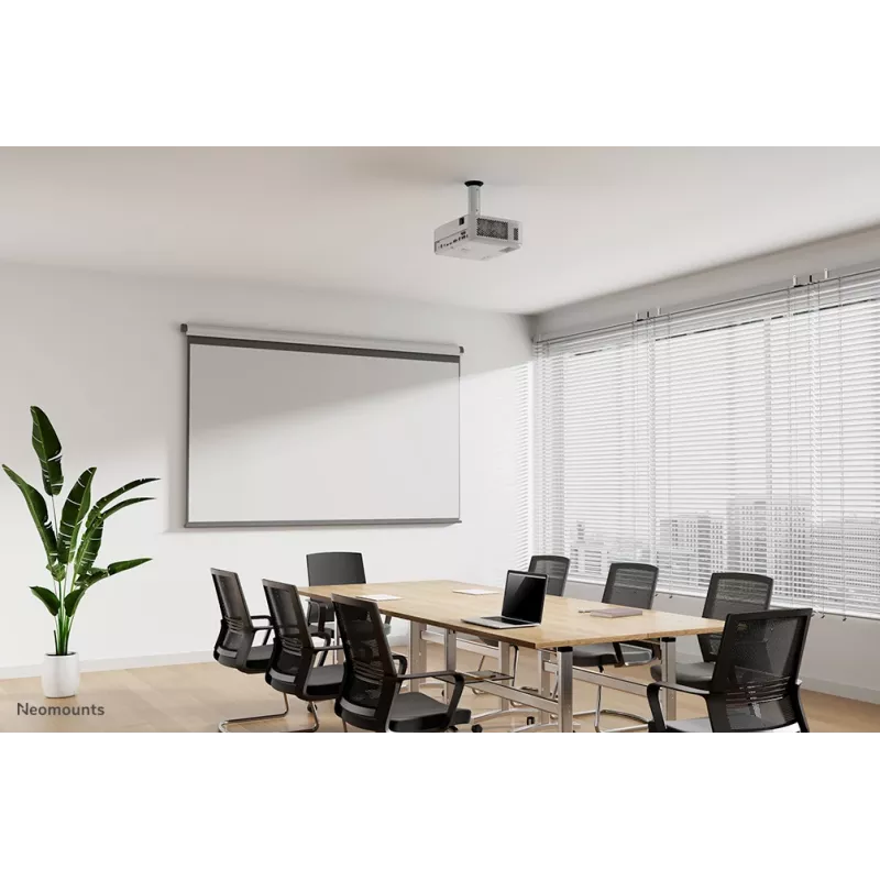 Supporto a soffitto per proiettore Neomounts BEAMER-C80 – h 13–20 cm – completamente orientabile