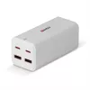 Caricabatterie Lindy 100W 4 porte USB Type-A e C GaN per interni AC universale
