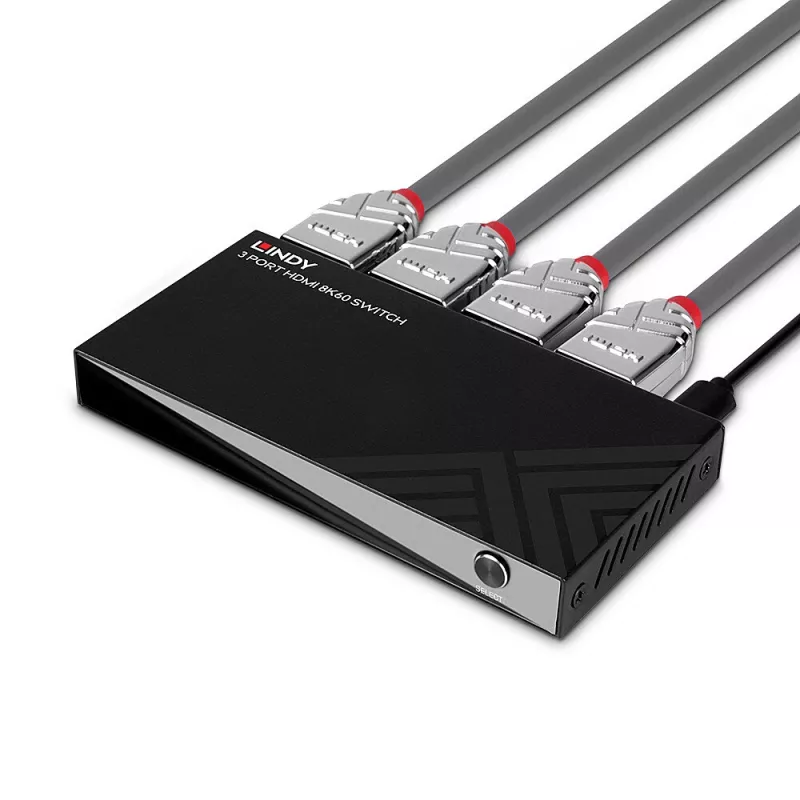 Lindy 38369 switch HDMI a 3 porte 8K60