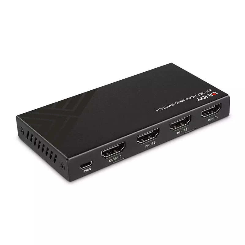Lindy 38369 switch HDMI a 3 porte 8K60