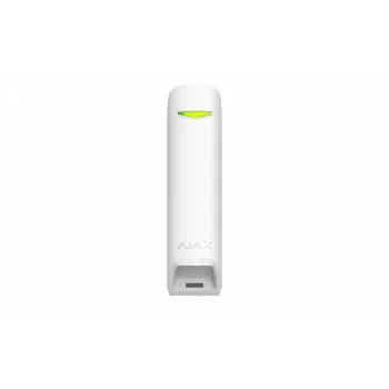 Rilevatore di movimento Ajax MotionProtect Curtain bianco 38195 rilevatore a tendina wireless per il rilevamento direzionale del movimento